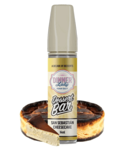 Aroma San Sebastian Cheesecake 14ml/60 Longfill - Dinner Lady Dessert Bar