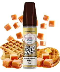 Aroma Salted Caramel Waffle 14ml/60 Longfill - Dinner Lady Dessert Bar