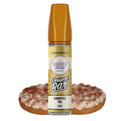Aroma Banoffee Pie 14ml/60 Longfill - Dinner Lady Dessert Bar
