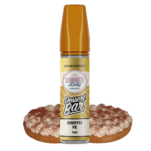 Aroma Banoffee Pie 14ml/60 Longfill - Dinner Lady Dessert Bar