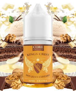 Aroma Don Juan Custard Core Edition MiniLongfill - Kings Crest