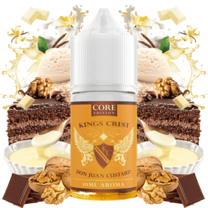 Aroma Don Juan Custard Core Edition MiniLongfill - Kings Crest