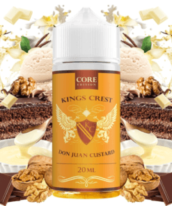 Aroma Don Juan Custard Core Edition Longfill 20ml - Kings Crest