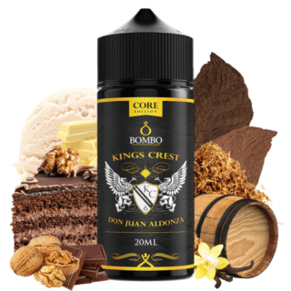 Aroma Don Juan Aldonza Core Edition Longfill 20ml - Kings Crest & Bombo