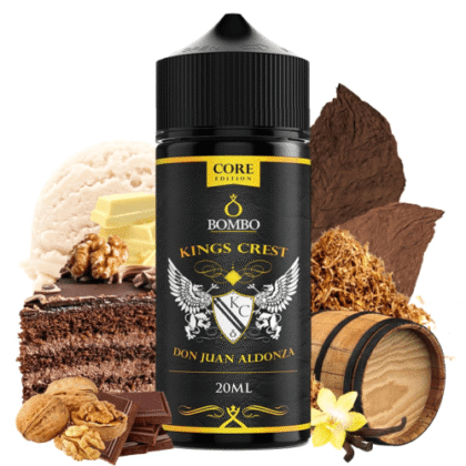 Aroma Don Juan Aldonza Core Edition Longfill 20ml - Kings Crest & Bombo
