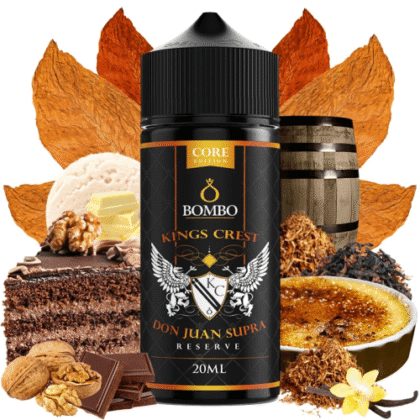Aroma Don Juan Supra Reserve Core Edition Longfill 20ml - Kings Crest & Bombo