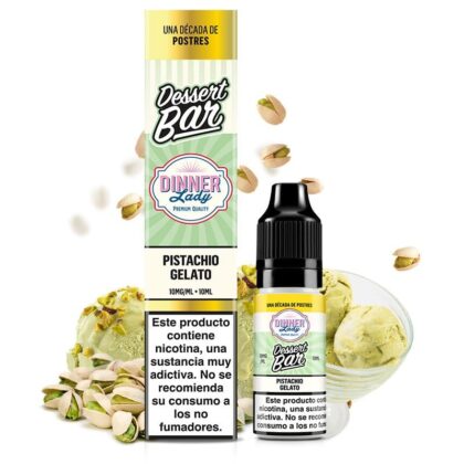 Pistachio Gelato - Dinner Lady Salts Dessert Bar