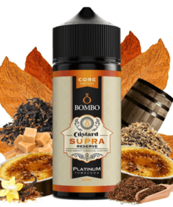 Aroma Custard Supra Reserve Core Edition Longfill - Bombo Platinum Tobaccos
