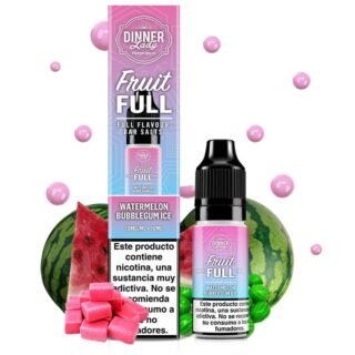 Watermelon Bubblegum Ice - Fruitfull Bar Dinner Lady Salts