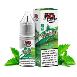 IVG Favourite Bar Salts Fresh Mint 10ml botella 10ml menta 50PG/50VG
