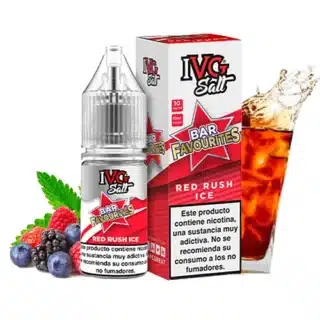 IVG Favourite Bar Salts Red Rush Ice 10ml botella sales de nicotina
