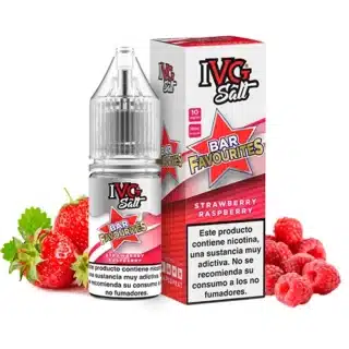 IVG Favourite Bar Salts Strawberry Raspberry 10ml IVG sales 10ml
