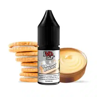 IVG Salts Vanilla Biscuit 10ml bote 10 ml IVG